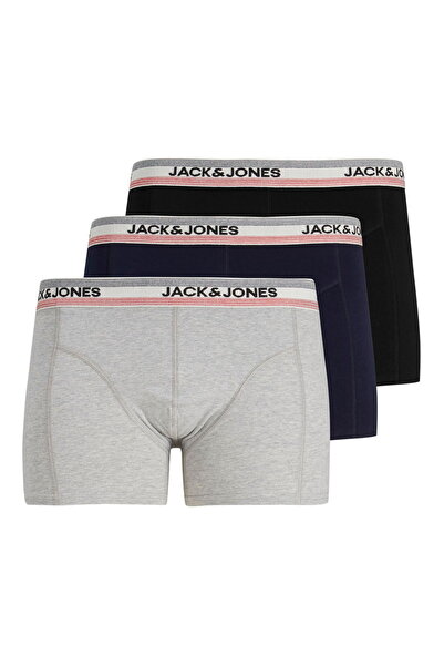 Jack & Jones Men's Pack of 3 Boxers - Lounge
