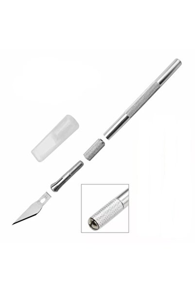 eR D L Precision metal cutter for various activities with 5 spare blades, eR D L
