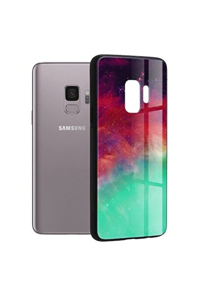 OEM Carcasă pentru Samsung Galaxy S9, seria Techsuit Glaze, Fiery Ocean