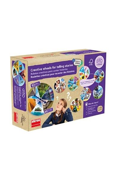 AKROS Joc educational Roti creative cu povesti