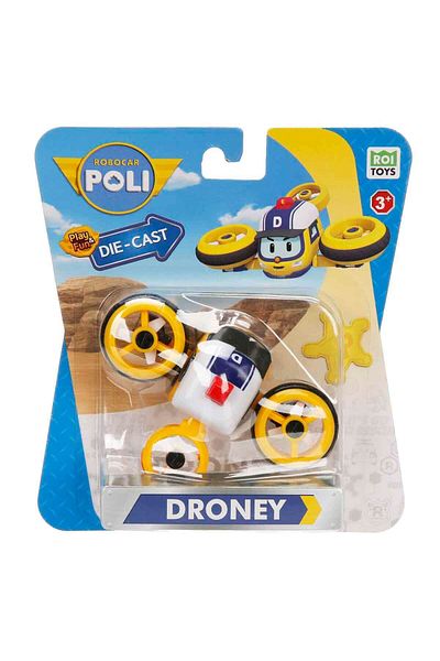 Robocar Poli Die Cast Car - Droney Mrt-0612