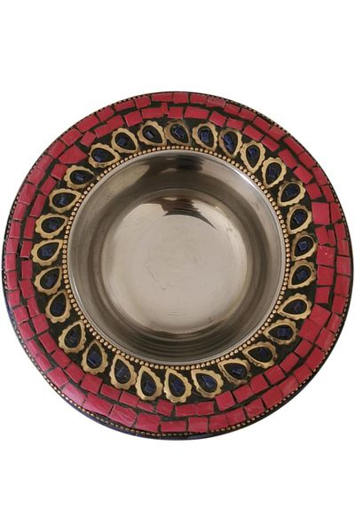 asmiat Mini Round Incense Burner – Home & Office Décor