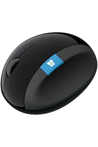 MICROSOFT Sculpt Ergonomic Mouse, Black (L6V-00007)