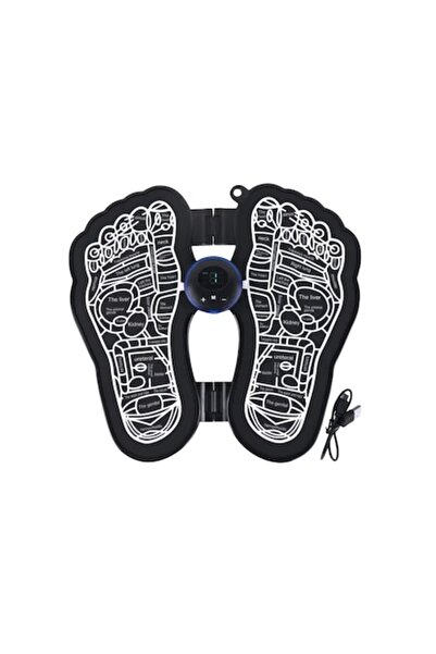 Adamcaly Συσκευή Μασάζ Ποδιών EMS, 8 Λειτουργίες Μασάζ, 19 Επίπεδα Έντασης, Τ...