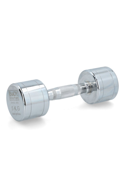 BODY SCULPTURE 5kg Steel Textured Handle Home Gym Hand Dumbells