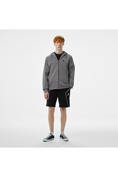 Converse Star Chevron Baskılı Erkek Regular Fit Lacivert Hoodie