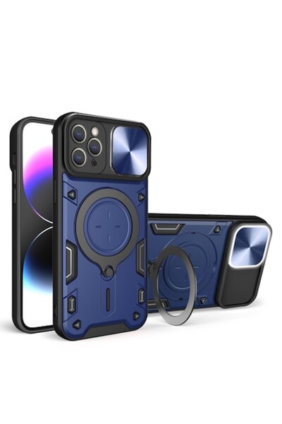 Techsuit Carcasă pentru iPhone 11 Pro Max, CamGuard Pro, Y70, oțel inoxidabil...