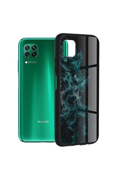 OEM Θήκη για Huawei P40 Lite, Πολυανθρακικό, Μπλε Νεφέλωμα