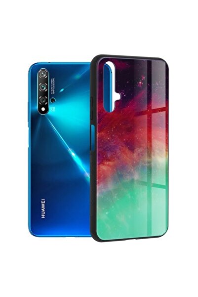 dalip Husă pentru Huawei Nova 5T / Honor 20, seria Techsuit Glaze, Fiery Ocean