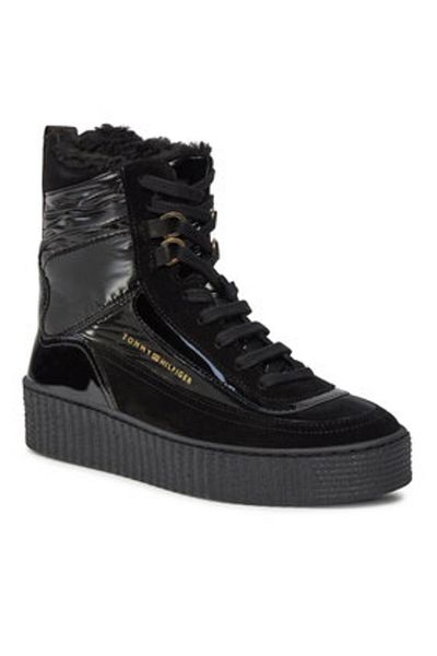 Tommy Hilfiger Women's Ankle Boots FW0FW07841 Black