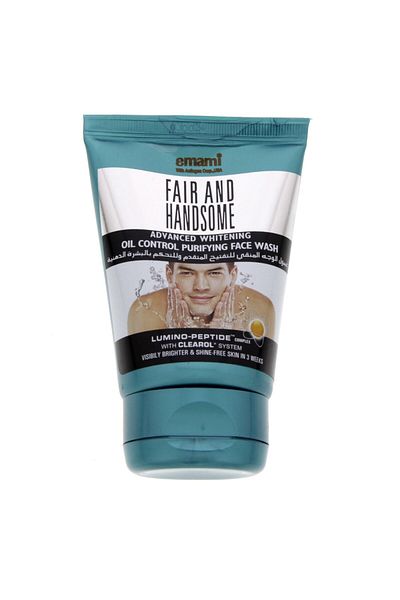 Emami Fair & Handsome Advanced Whitening Oil Control 100 Gm Bright & Oil-Free Skin