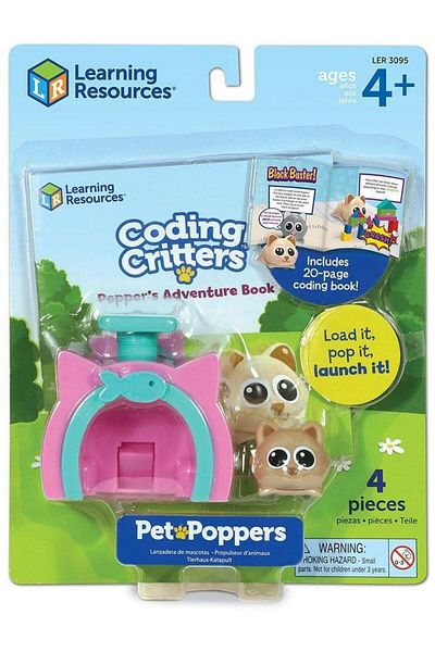 Learning Resources Coding game - Popper the kitty's house