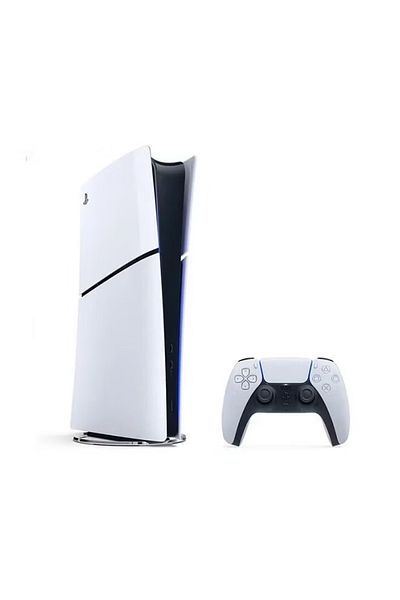 Sony PlayStation 5 Slim Console (International Version) Digital Edition with Controller