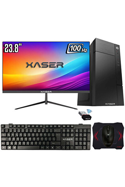XASER Xsr1192 Ryzen 5 5500 32GB Ram 1TB SSD 2GB GT610 23.8" Ultra Performansl...