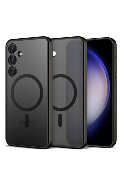 Evia Husă MagSafe de înaltă protecție pentru Samsung Galaxy S24 S921, Magmat,...