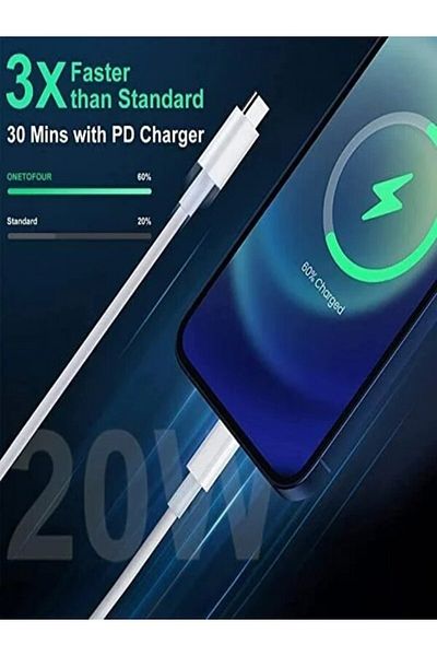 SP SPON High-Speed USB Type-C to Type-C Charging Cable, 1m, 60W for iPhone, iPad, MacBook Pro, Samsung, Huaw