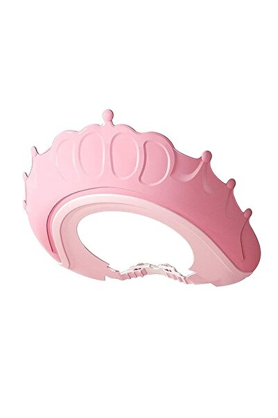 FOXMAG24 Vizieră de protecție pentru bebeluși, pentru ochi și urechi, cu bandă reglabilă din silicon, în formă de coroană