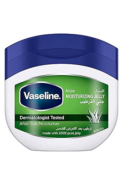 Vaseline جيلي البترول المنعش بخلاصة الصبار، 450 مل