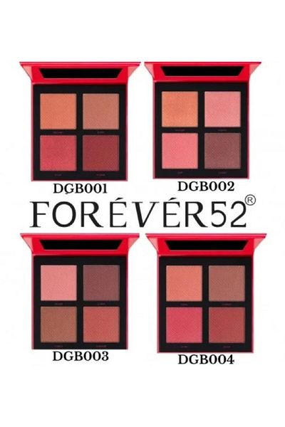 Forever Forever52 Cheek to Cheek 4 Color Blush DGB003 Multicolor