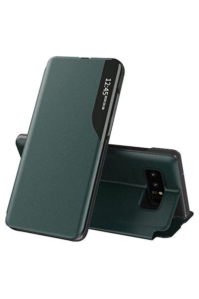 OEM Husă Techsuit eFold Series pentru Samsung Galaxy Note 8, Verde Închis