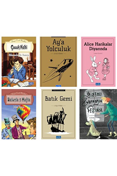 Parıltı Yayınları Gizemli Yaprağın Peşinde Okuma Seti 6 Kitap