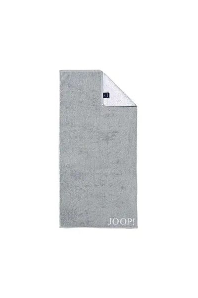 JOOP! Bath towel, 50x100 cm, JOOP!, 100% cotton, Doubleface collection, gray
