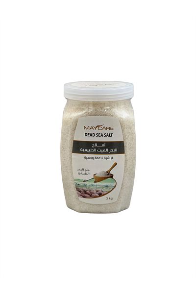 MAYCARE Dead Sea Natural Salts with Natural Sea Salt Scent - 3kg