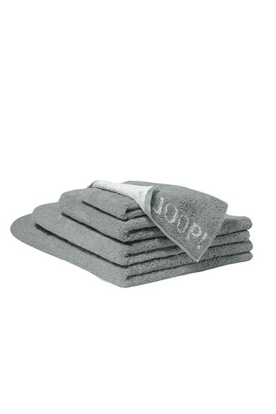 JOOP! Bath towel, 80x150 cm, JOOP!, 100% cotton, Doubleface collection, gray