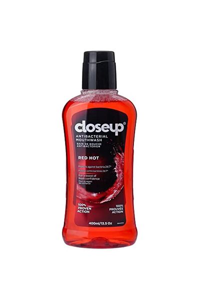 Closeup Close Up Antibacterial Mouthwash, Red Hot, 500ml
