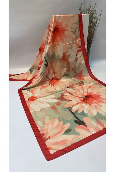 Onur Shawl - New Trend Colors Watercolor Pattern Fashion Soft Shawl Seasonal Fabric Quality Store