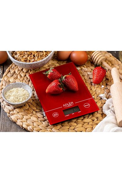 adler Electronic Kitchen Scale AD3138R 5kg precizie 1g