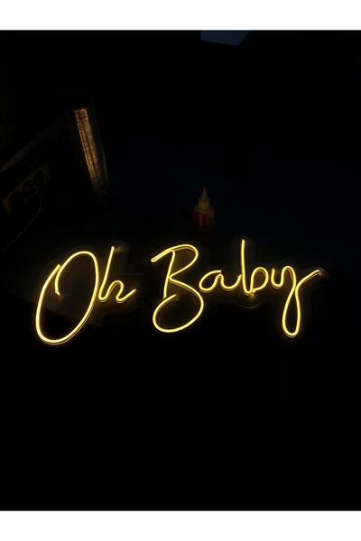 ORGANİZASYONAVM - Neon Tabela -Oh Baby