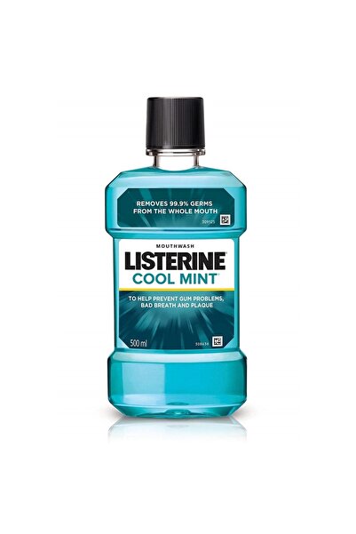 Listerine غسول الفم المضاد للبكتيريا بنكهة النعناع المنعش، 500 مل