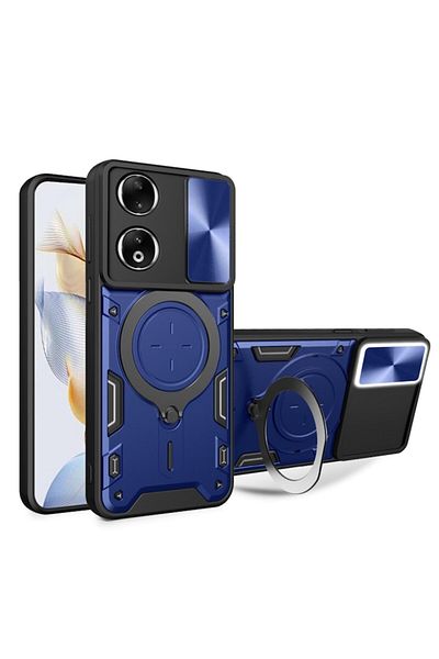 Tim Protective Case for Honor 90, Timacon Safe, CamGuard Pro, A63, Lexgard, Blue