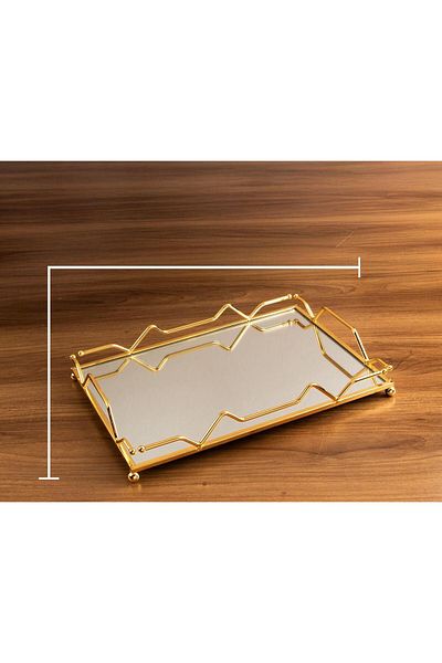 TOHFAT-AL MAIDAH Small golden mirror
