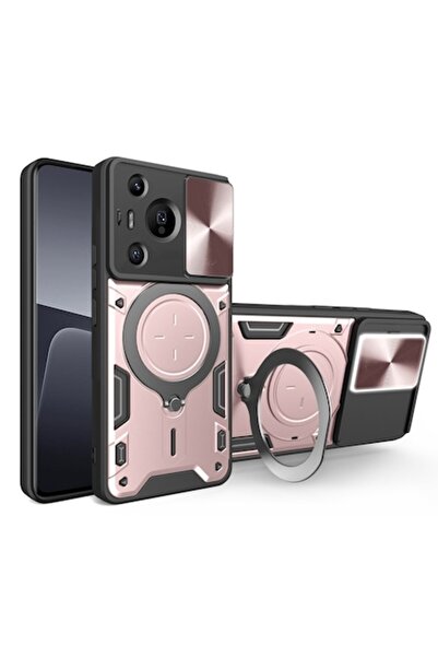 Techsuit Husă de telefon pentru Huawei Pura 70 Pro, CamGuard Pro, Q42, oțel i...