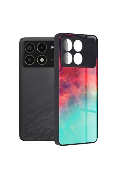 Sybero Protective Case for Xiaomi Poco F6 Pro, N31, Lexgard, Fiery Ocean
