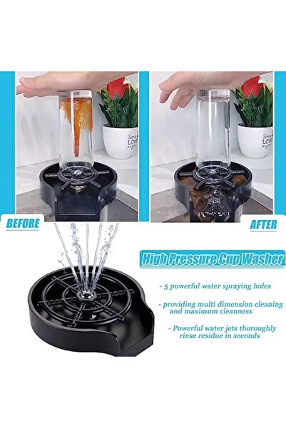 OEM Mașină de spălat pahare integrată în chiuvetă, 10 jeturi speciale de apă, instalare rapidă