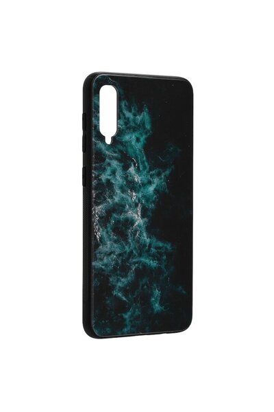 OEM Carcasă din policarbonat pentru Samsung Galaxy A30s/A50/A50s - Blue Nebula