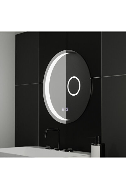 Alista Home Round LED Mirror, 60 cm, Orbis Touch, Defog System, Dimmable