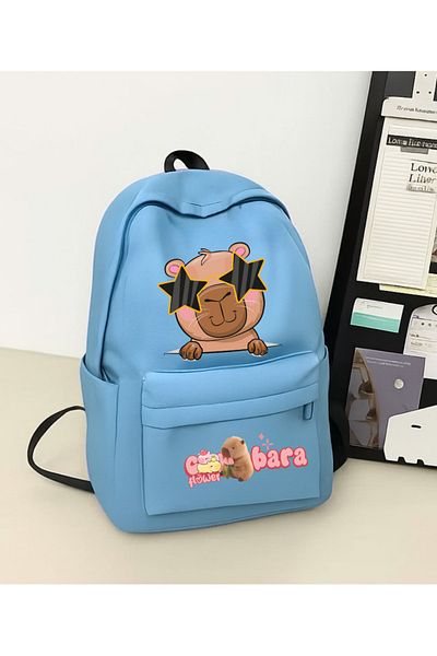 Touz Moda Star Capibara Imprimat Scoala, Dershane, Rucsac curs