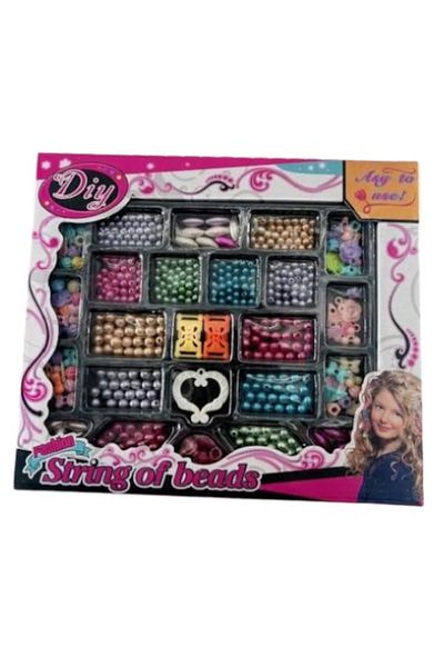 Mixbo Accessory and Jewelry Making Kit Mixbo, Beads, 24 pieces, 4 years+, Multicolor