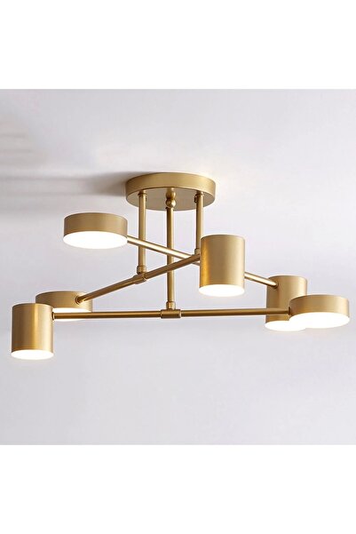 NZL Lighting Eaos Lak Ledli Plafonyer Avize Salon Avize Oturma Odası Avize Yatak Odası Avize Ledli Plafonyer Ledl