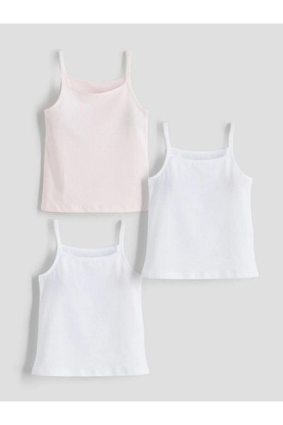 LC Waikiki Square Collar Girl's Undershirt 3-Piece (W5)
