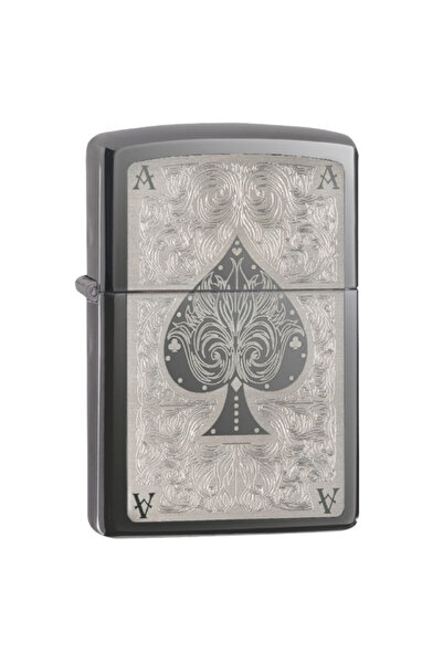 Zippo ولاعة سريعة الاشتعال، أنيقة المظهر، صغيرة الحجم، مقاومة للرياح، بتصميم ...