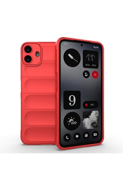 Tim Protective Case with High Protection Level for Nothing CMF Phone 1, Elegant Ruby