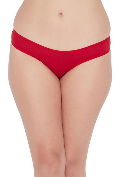 Clovia Pack of 3 Low Waist Bikini Panties - Cotton