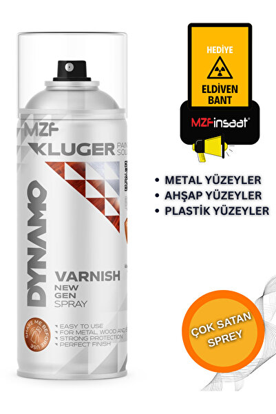 MZF Akrilik Sprey Parlak Vernik 400 ml