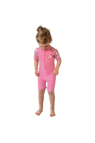 Mixbo one-piece swimsuit, romper model, Swim Girl, pink, XL
