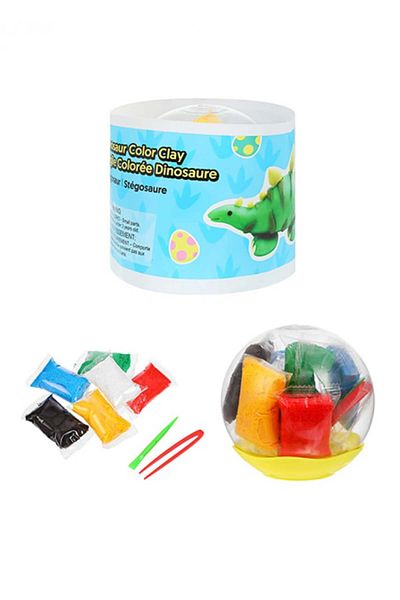 Miniso Colorful Dinosaur Clay (Stegosaurus)